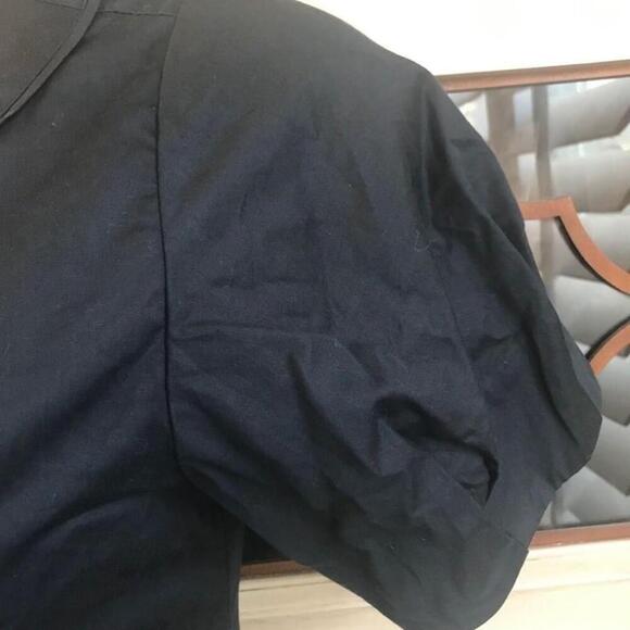 EUC Kate Spade Rosette Button Down Peplum Blouse | Size Small - Picture 4 of 7